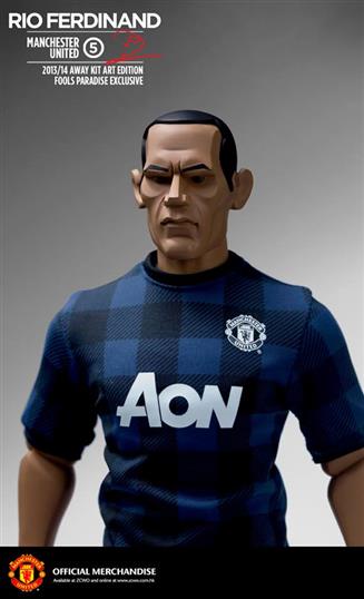 ManchesterUnited Art Edition AwayKit-Rio Ferdinand